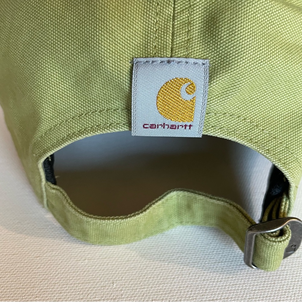 Carhartt Sage Green Baseball Cap - Picture 4 of 7